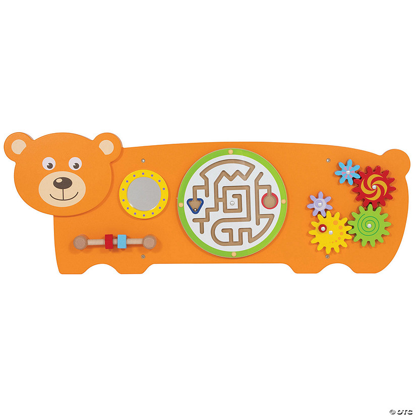 Learning Advantage Three Activity Wall Panel, Bear Image