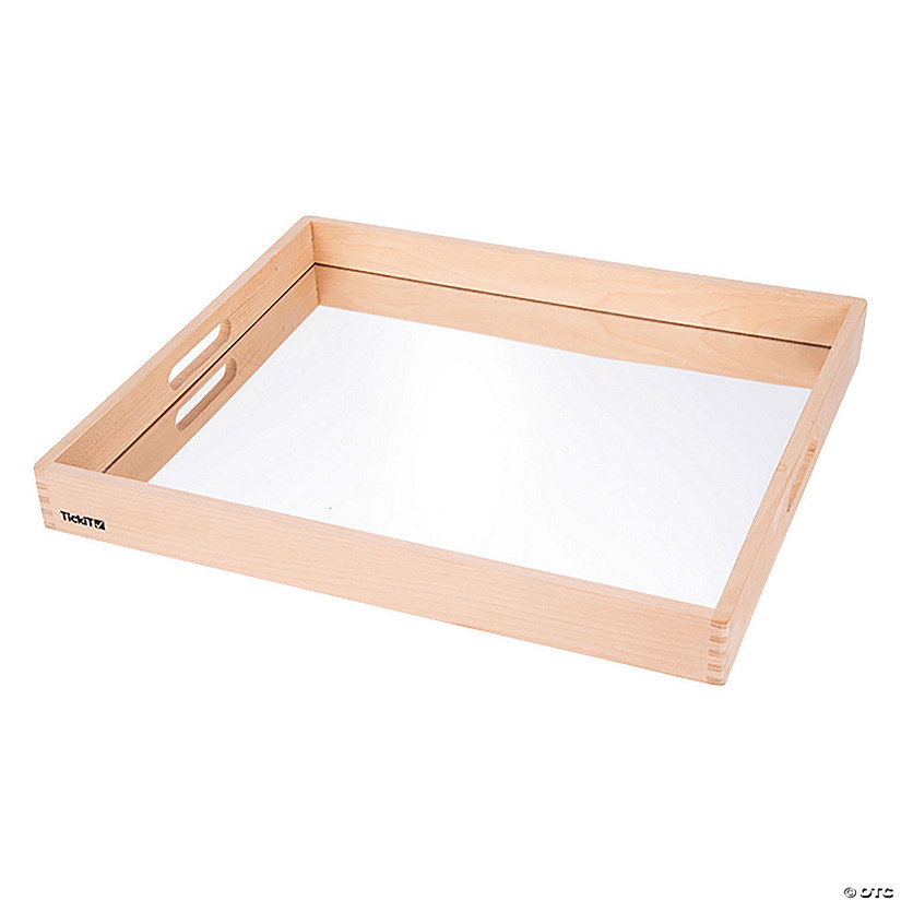 Learning Advantage Wooden Mirror Tray Image