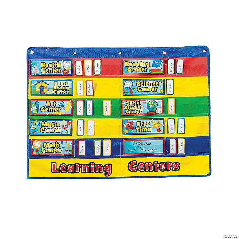 “Learning Centers” Pocket Chart Discontinued
