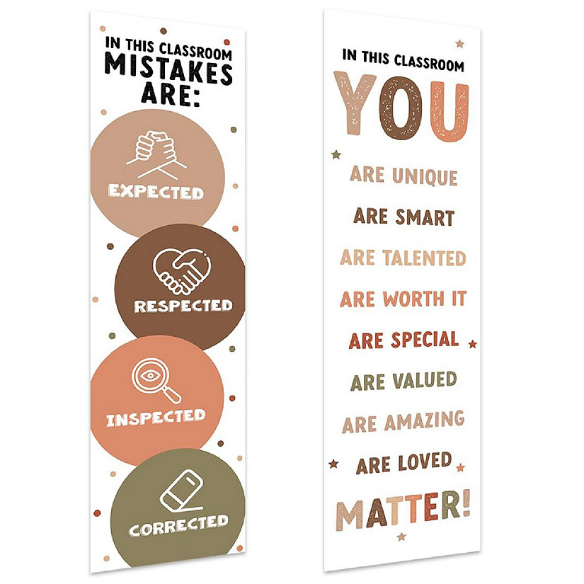 Learning Motivational Banner 2PC - 13 x 48 Inch Image