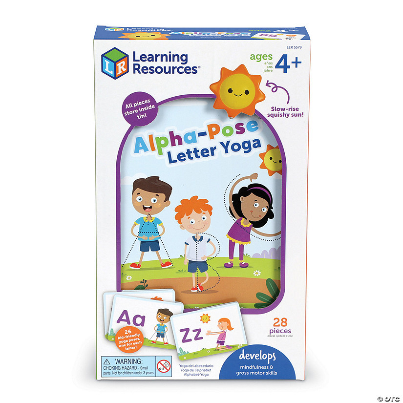 Learning Resources Alpha-Pose Letter Yoga Image
