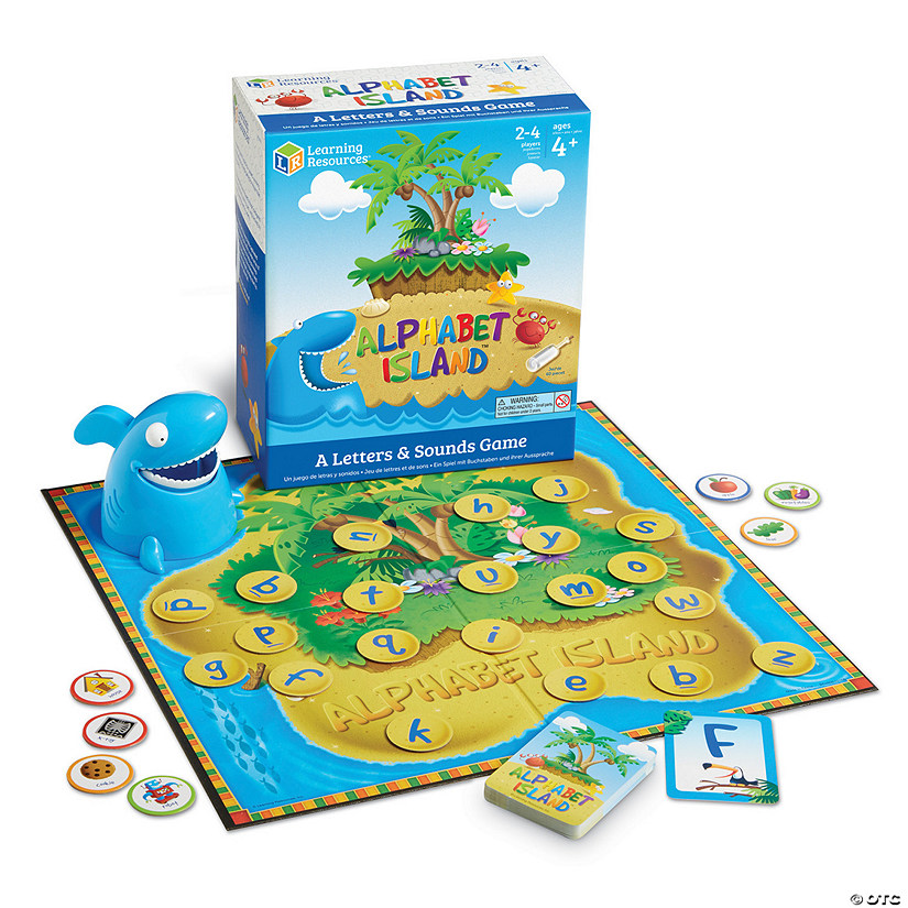 Learning Resources Alphabet Island A Letters & Sounds Game Image