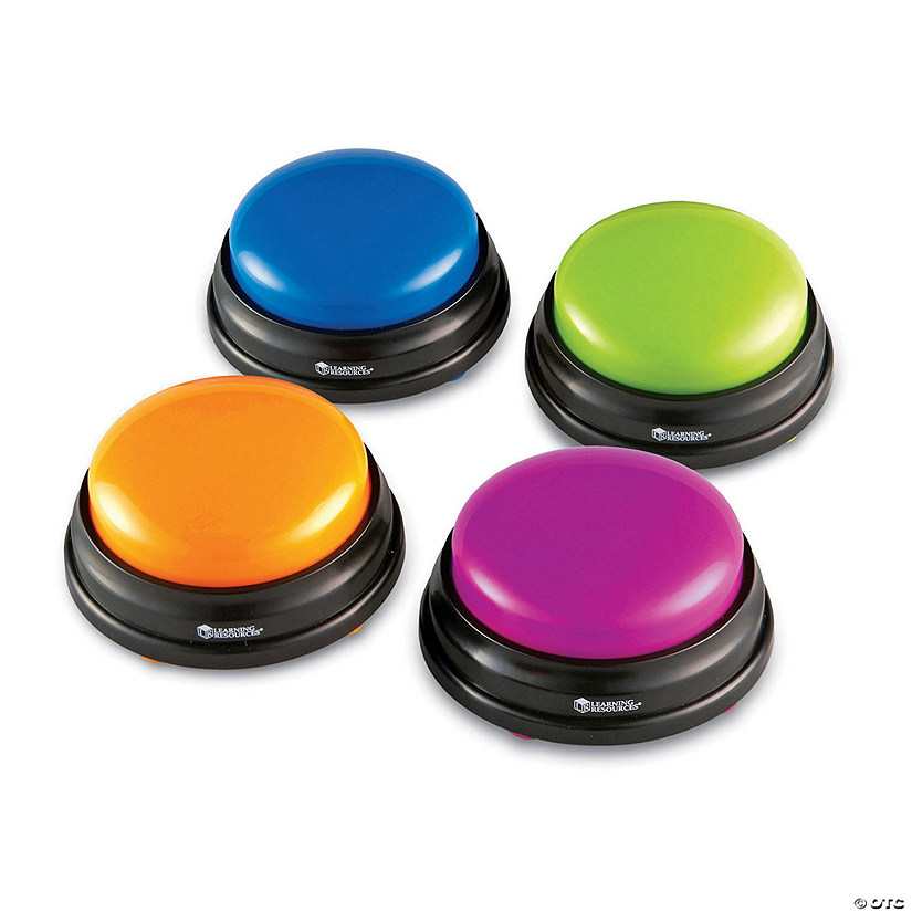 Learning Resources Answer Game Show Buzzers, Set of 4 Image