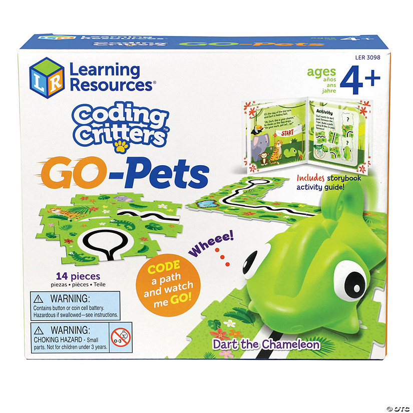 Learning Resources Coding Critters Go-Pets, Dart the Chameleon Image