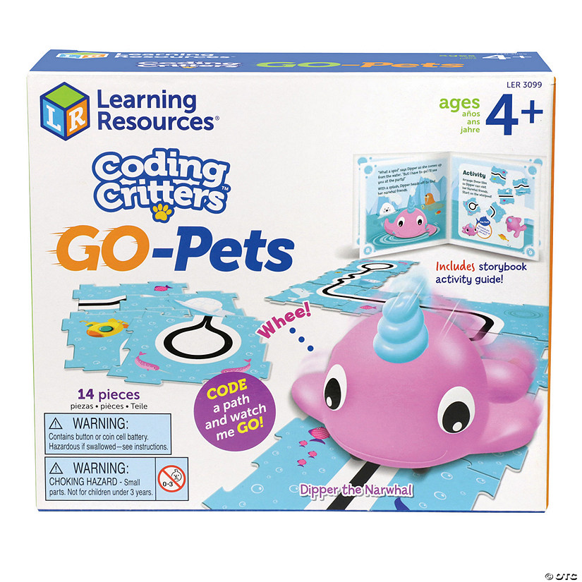 Learning Resources Coding Critters Go-Pets, Dipper the Narwhal Image