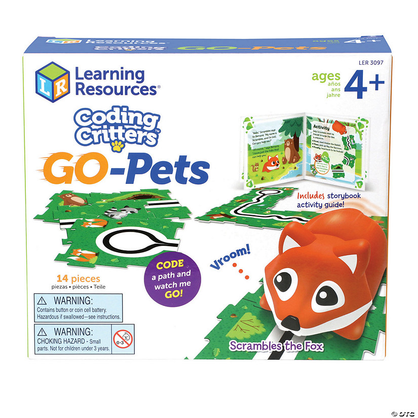 Learning Resources Coding Critters Go-Pets, Scrambles the Fox Image