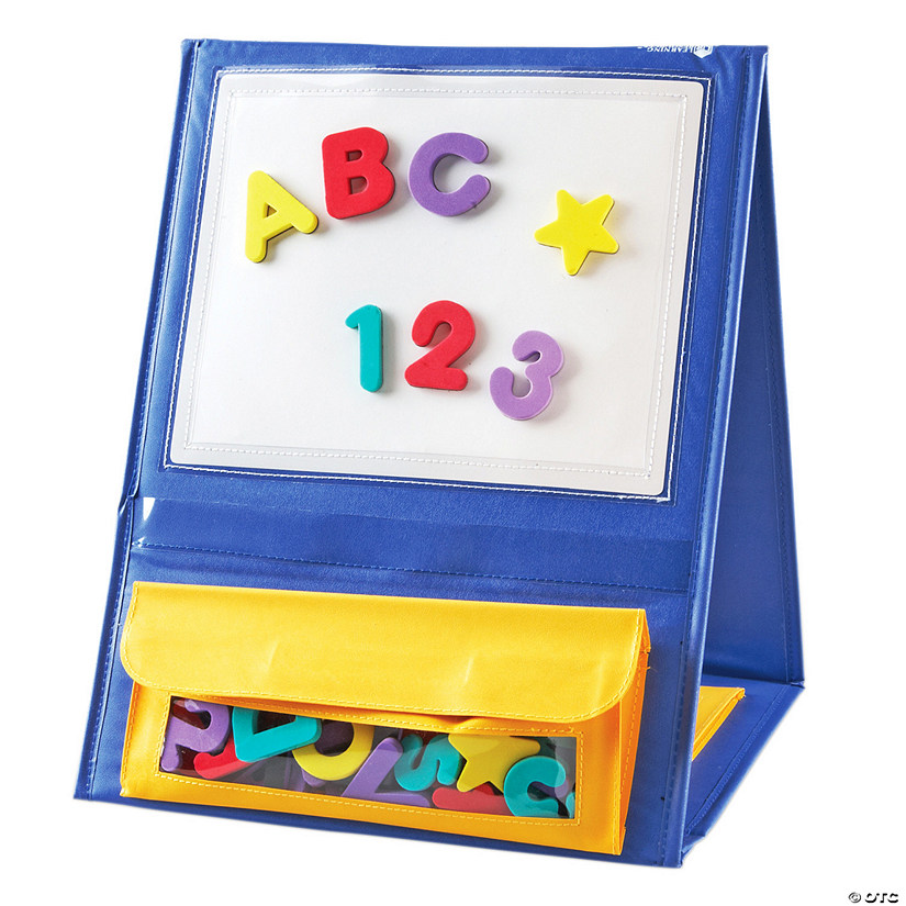 Learning Resources Double-sided Magnetic Tabletop Pocket Chart Image