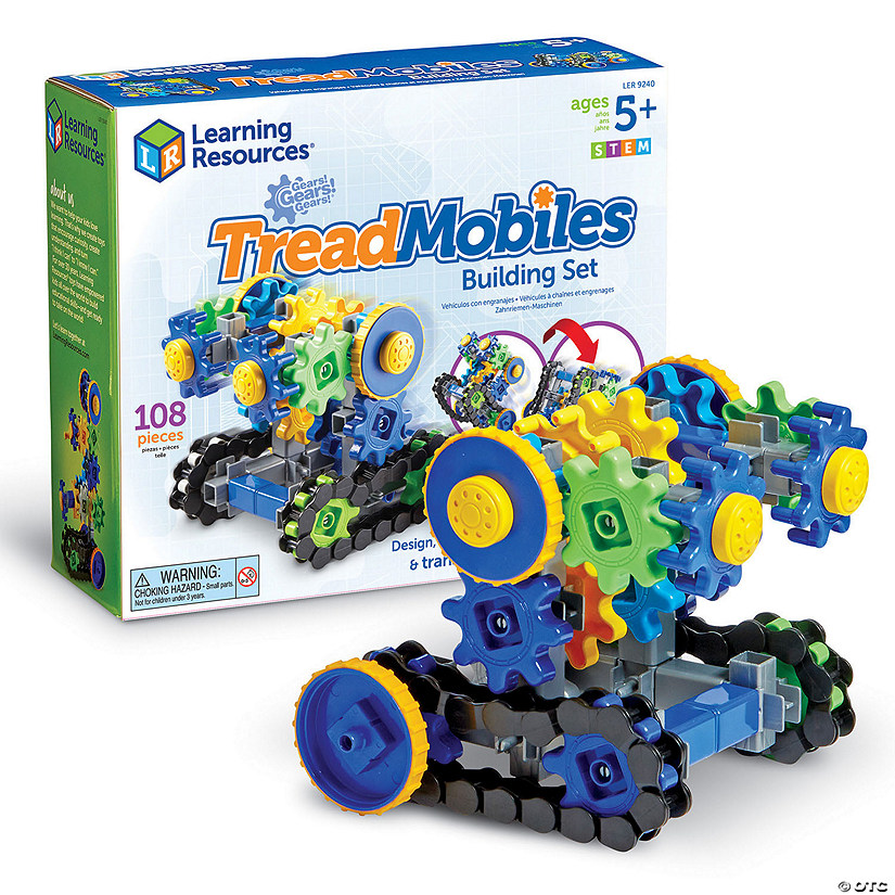 Learning Resources Gears! Gears! Gears!&amp;#174; Treadmobiles Image