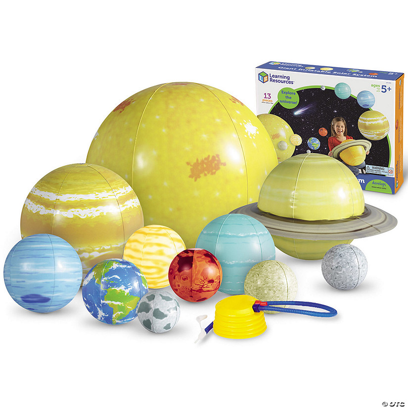 Learning Resources Giant Inflatable Solar System Set Image