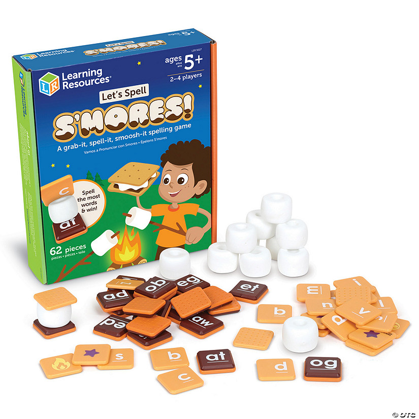 Learning Resources Let's Spell S'Mores Game Image