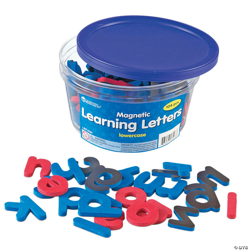 Learning Resources Magnetic Soft Foam Learning Letters, Lowercase Image
