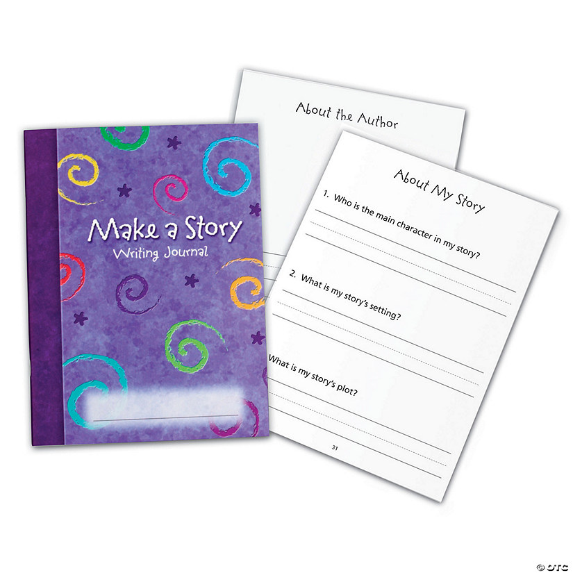 Learning Resources Make a Story Writing Journal, Pack of 10 Image
