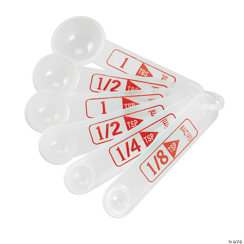 Learning Resources Measuring Spoons, 6 Per Set, 12 Sets Image