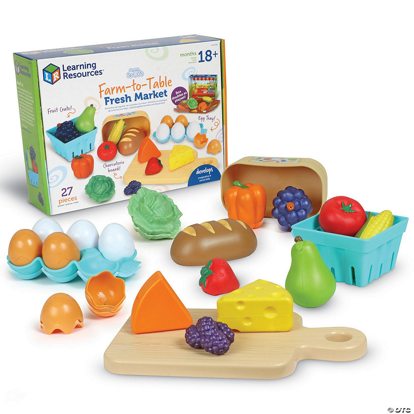 Learning Resources New Sprouts Fresh Market Set Image