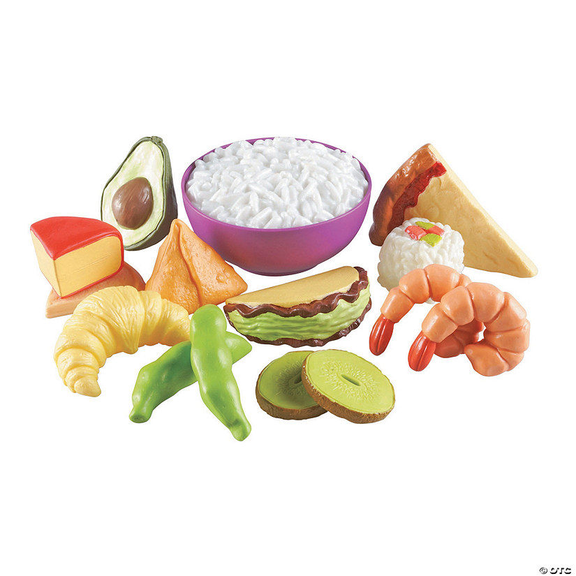 Learning Resources New Sprouts Multicultural Food Set Image