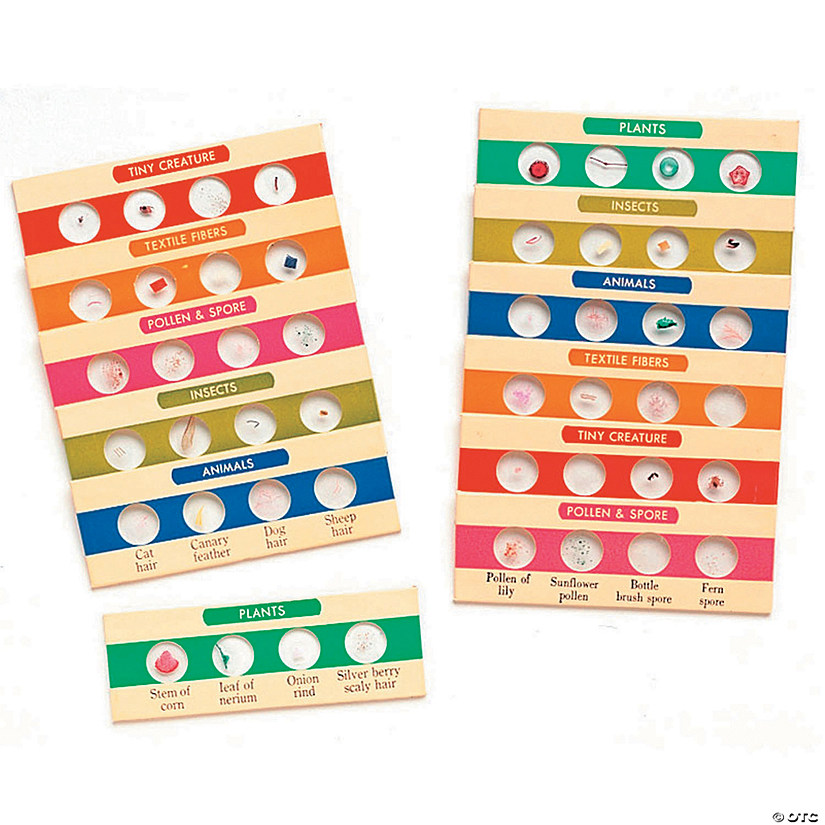 Learning Resources PREPARED SLIDES SETS 1 &amp; 2 1 EACH Image