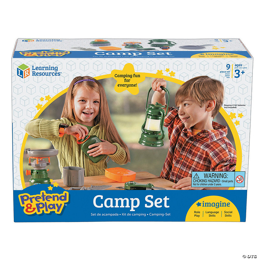Learning Resources Pretend And Play Camp Set Image
