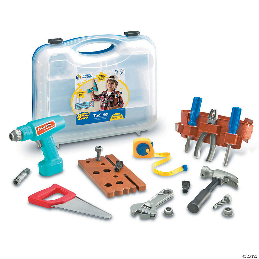 Learning Resources Pretend & Play Work Belt Tool Set Image