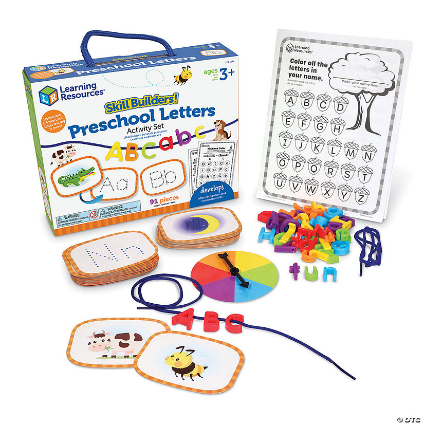 Learning Resources Skill Builders! Preschool Letters Image