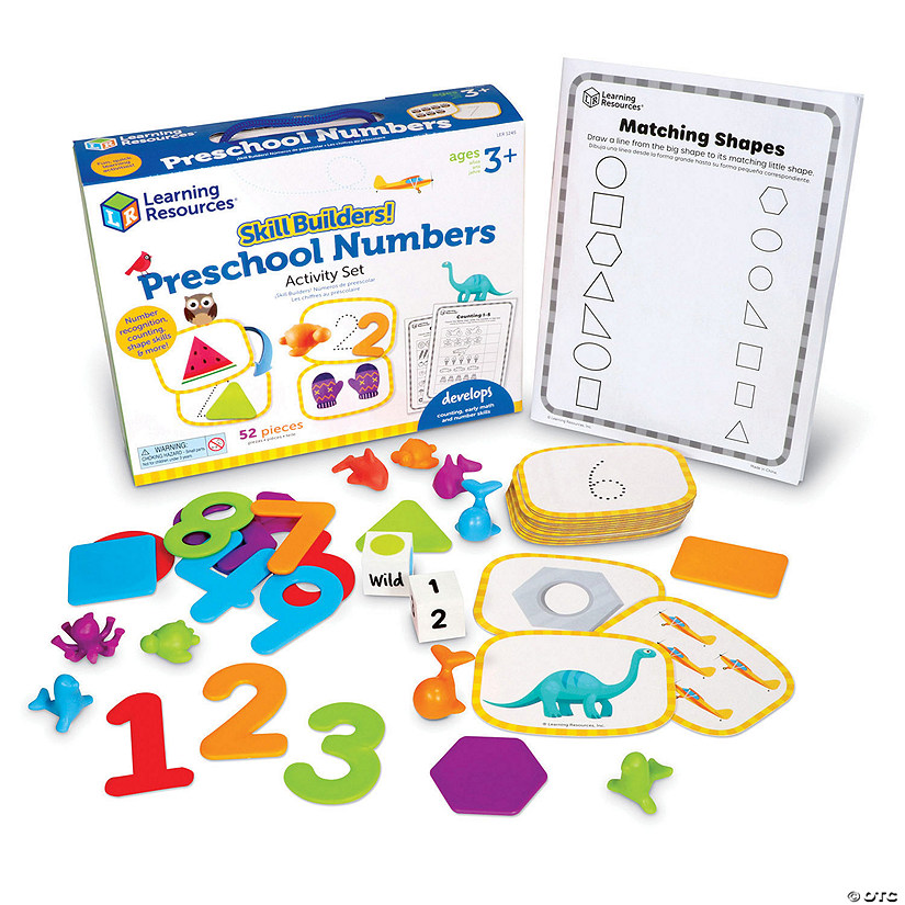 Learning Resources Skill Builders! Preschool Numbers Image