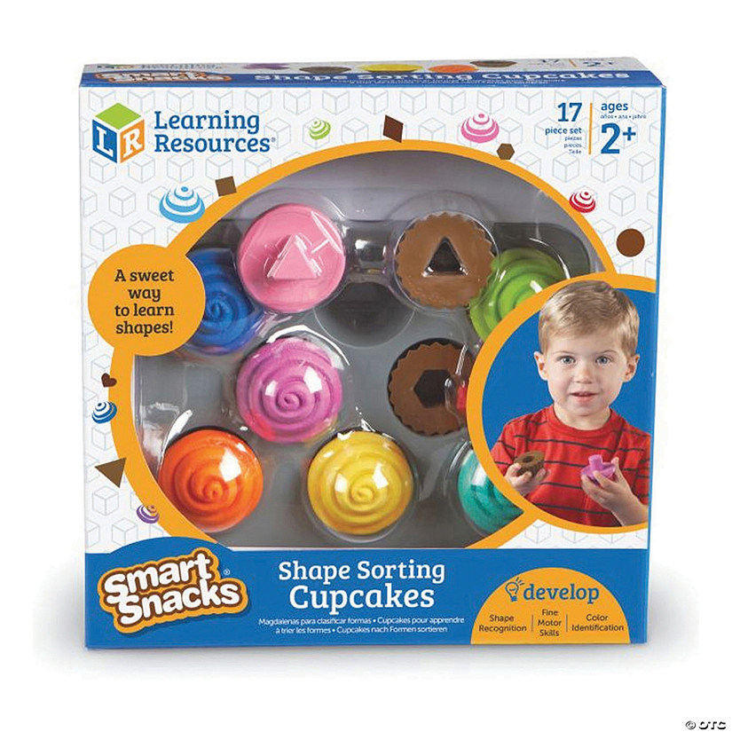 Learning Resources Smart Snacks&#174; Shape Sorting Cupcakes Image