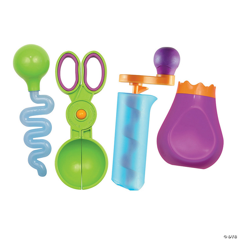 Learning Resources<sup>&amp;#174;</sup> Sand &amp; Water Fine Motor Tool Set- 4 Pc. Image