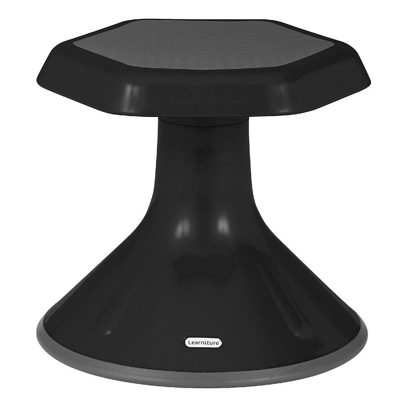 Learniture Active Learning Stool 12" H- Black Image