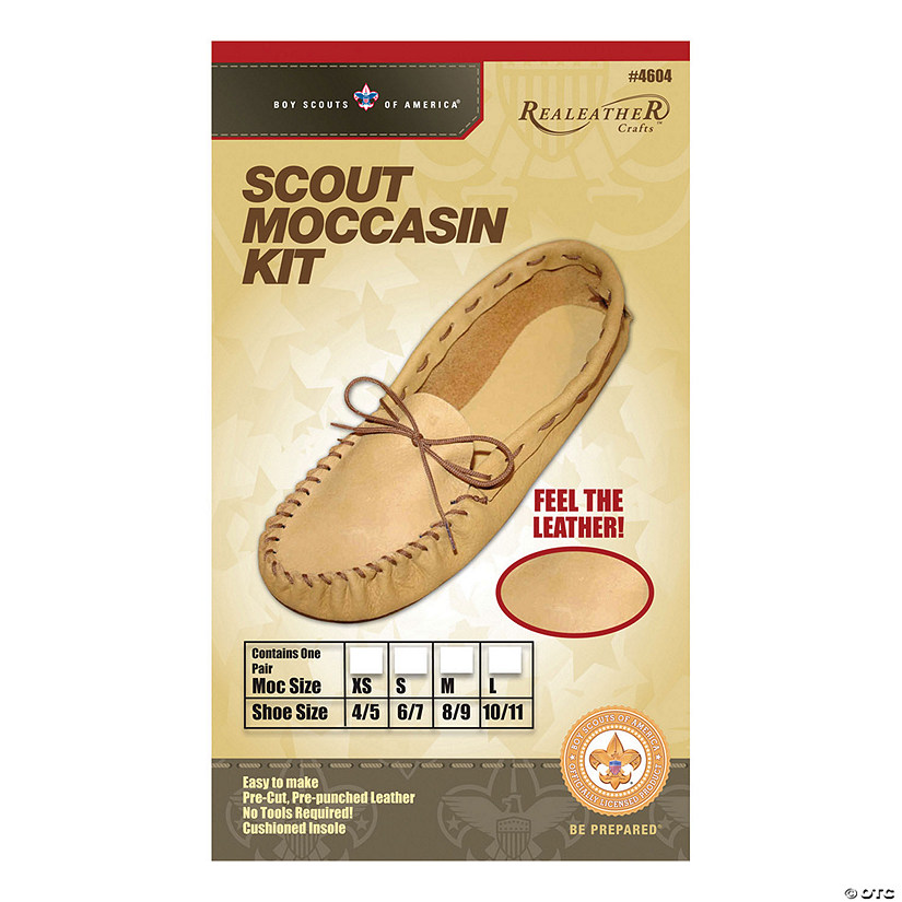 Leathercraft Kit-Scout Moccasin - Size 6/7 Image