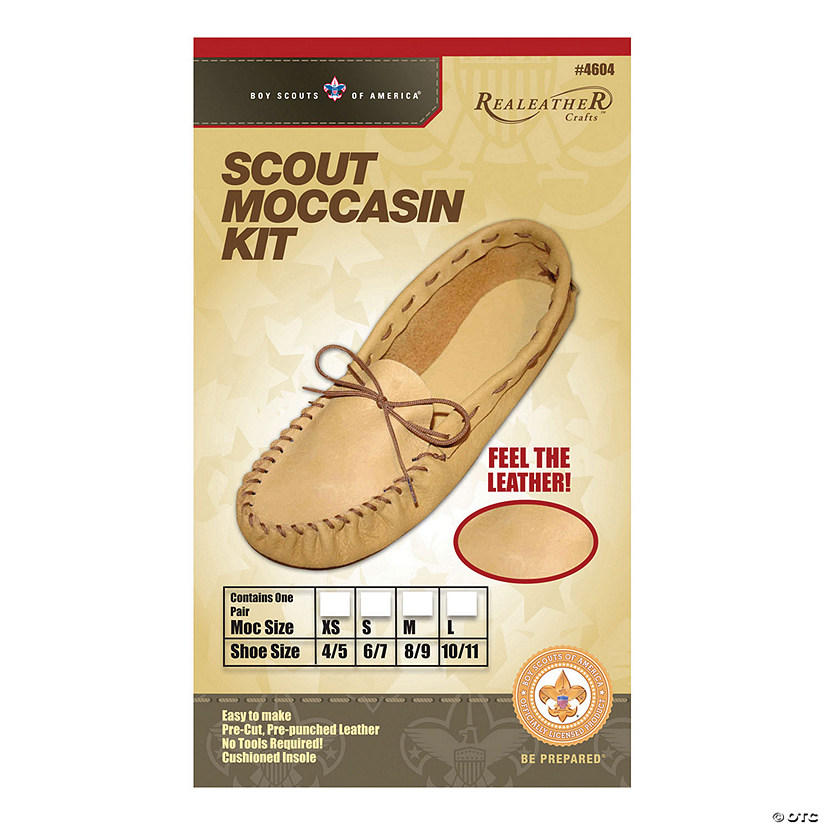 Leathercraft Kit-Scout Moccasin - Size 8/9 Image