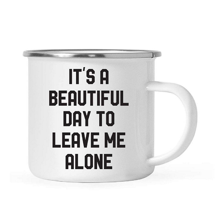Leave Me Alone 11oz Campfire Mug Image
