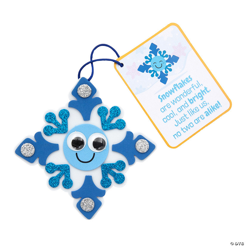 Legend of the Snowflake Ornament Craft Kit - Makes 12 Image