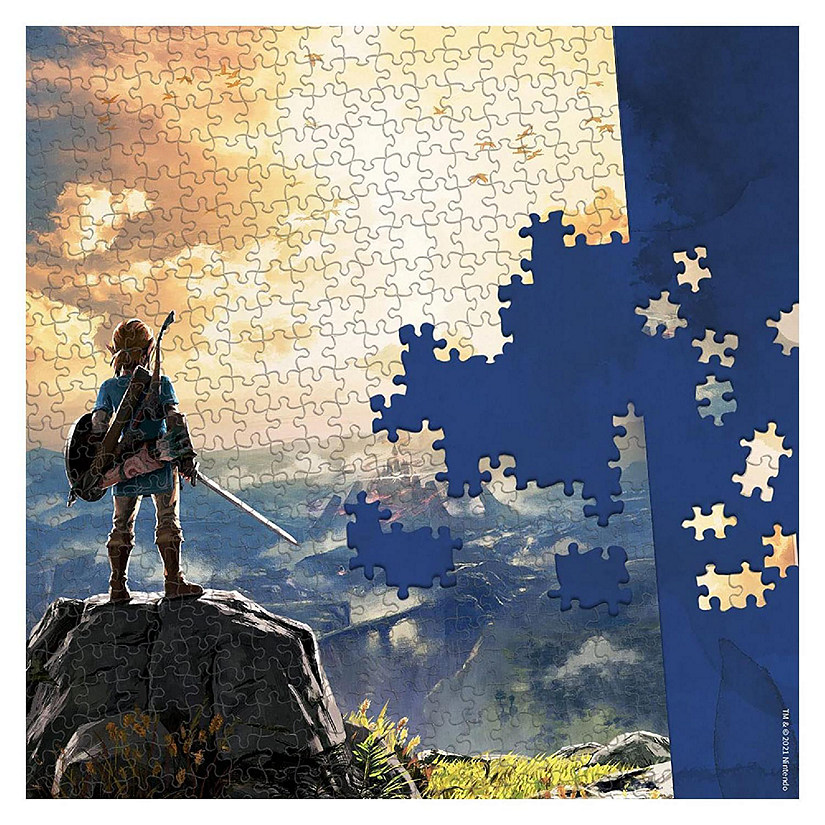 Legend of Zelda Breath of the Wild 1000 Piece Jigsaw Puzzle Image