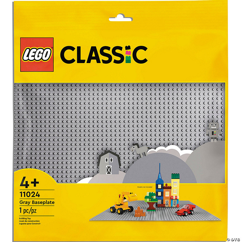 LEGO&amp;#174; Classic Gray Baseplate 11024 Image