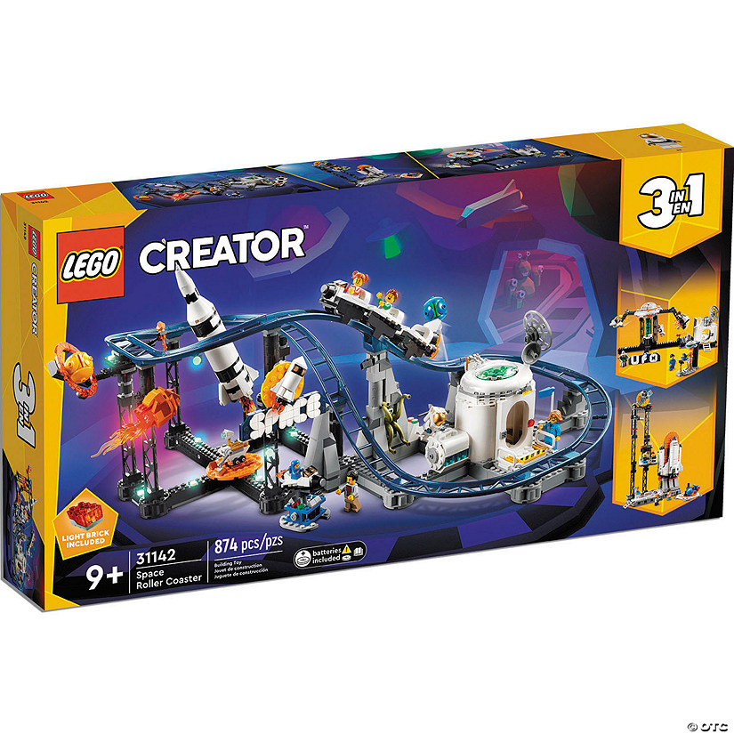 LEGO&amp;#174; Creator 3in1 Space Roller Coaster Funfair Set 31142 Image