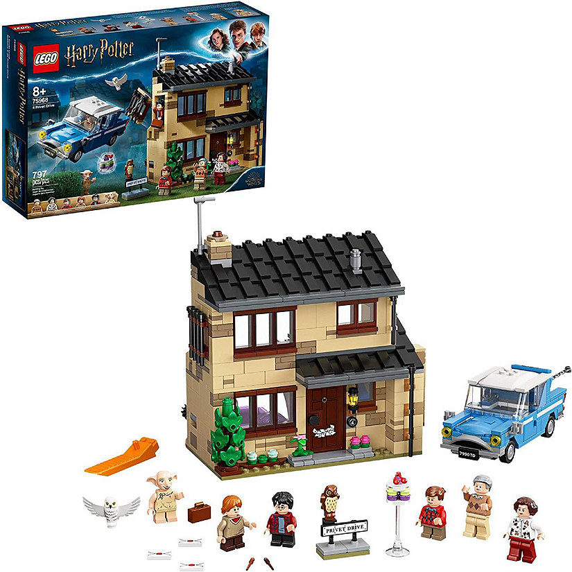 LEGO Harry Potter 75968 4 Privet Drive 797 Piece Building Kit Image