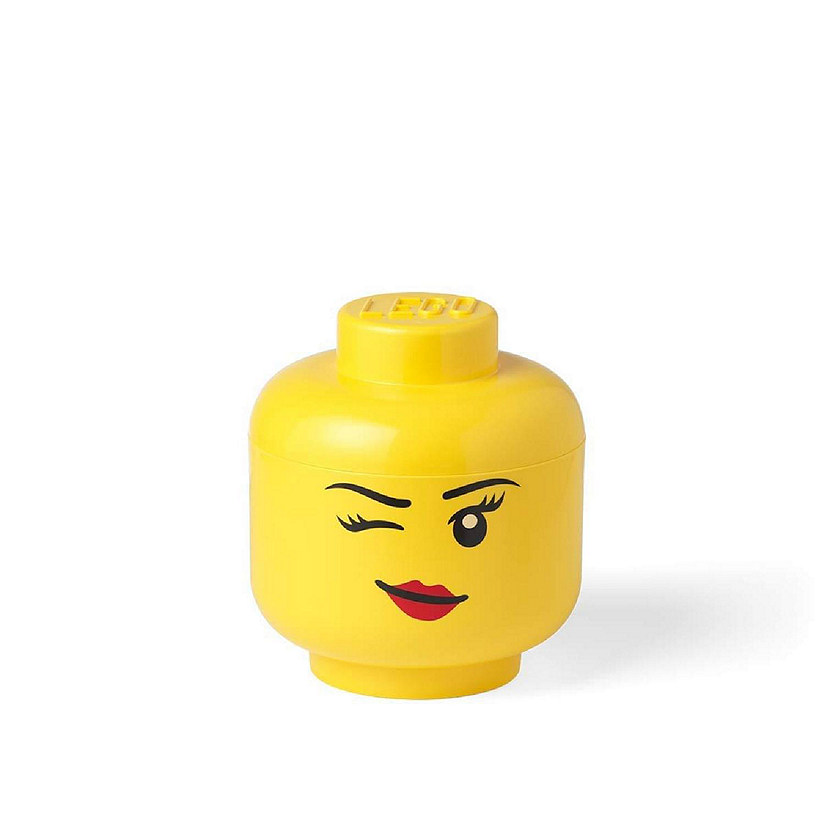LEGO Small Storage Head  Winky  Yellow Image
