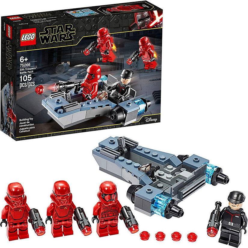 LEGO Star Wars 75266 Sith Troopers Battle Pack 105 Piece Building Set Image