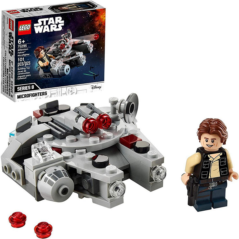 LEGO Star Wars 75295 Millennium Falcon Microfighter 101 Piece Building Kit Image
