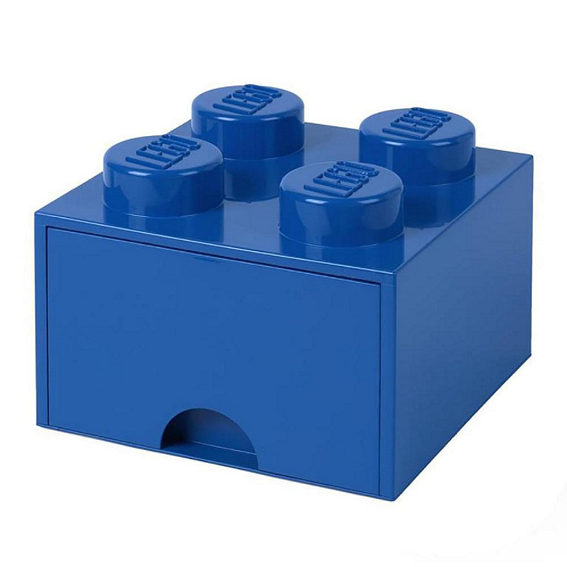 læbe Løft dig op lava Lego Storage Brick 1 Drawer Bright Blue | Oriental Trading