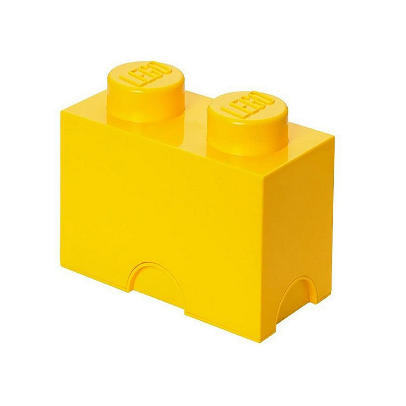 LEGO Storage Brick 2, Bright Yellow Image