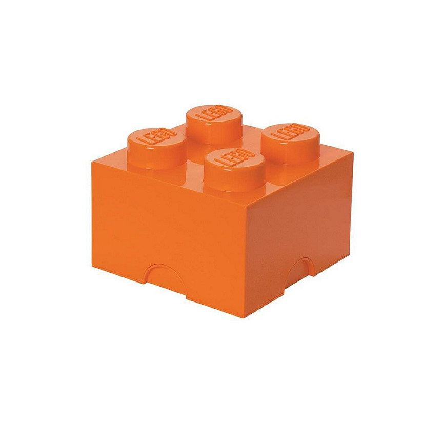 LEGO Storage Brick 4, Bright Orange Image