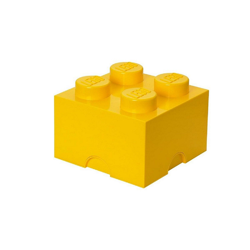 LEGO Storage Brick 4, Bright Yellow Image