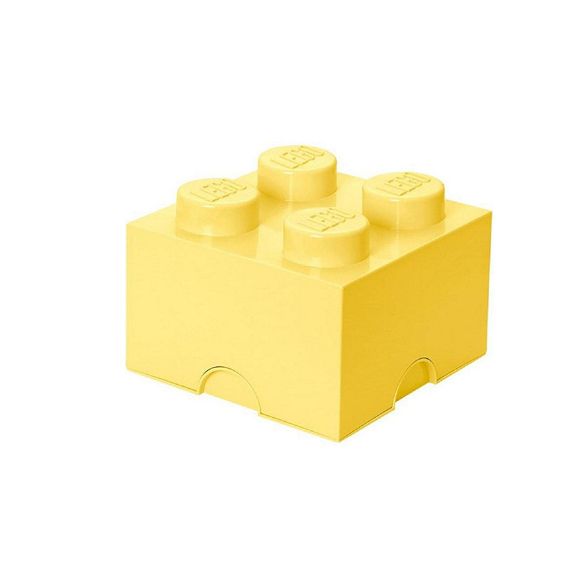 LEGO Storage Brick 4, Cool Yellow Image