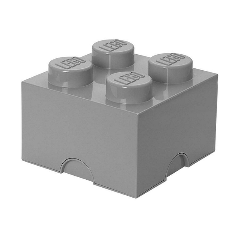 LEGO Storage Brick 4, Stone Grey Image