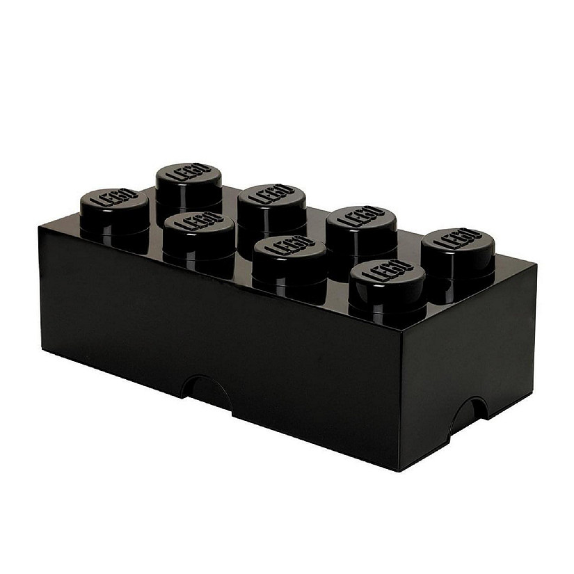 LEGO Storage Brick 8, Black Image