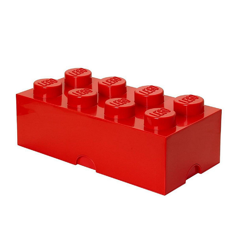 LEGO Storage Brick 8, Bright Red Image