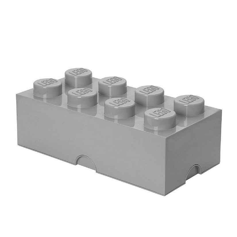 LEGO Storage Brick 8, Stone Grey Image