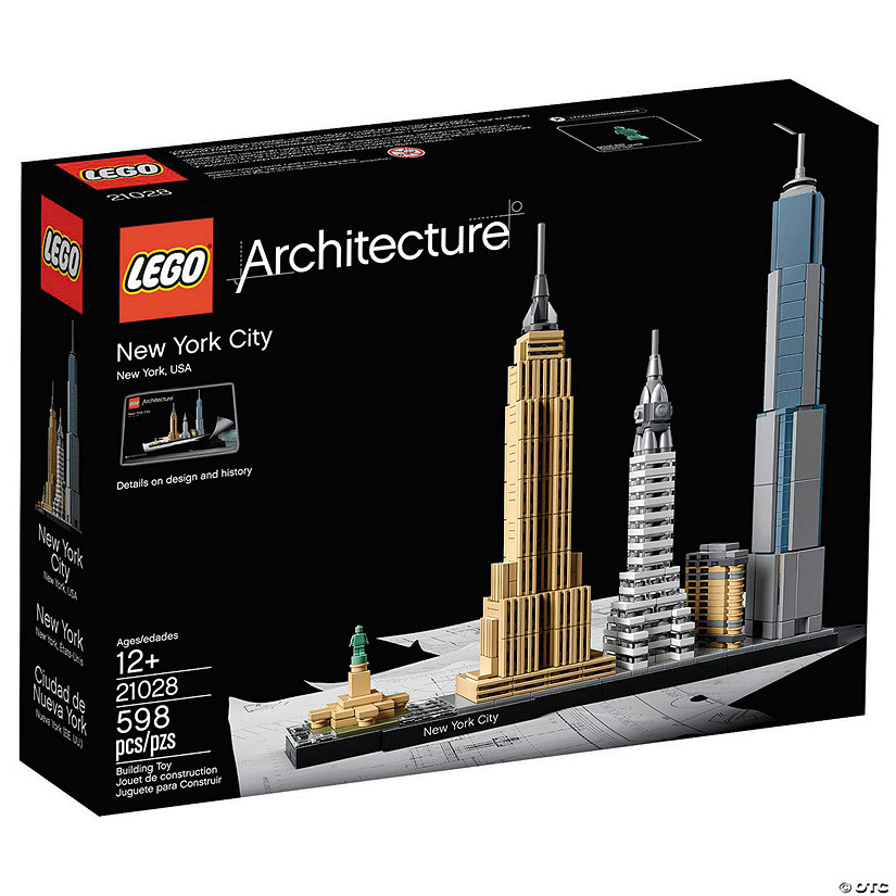 LEGO&lt;sup&gt;&amp;#174;&lt;/sup&gt; Architecture New York City Skyline Building Set 21028 Image