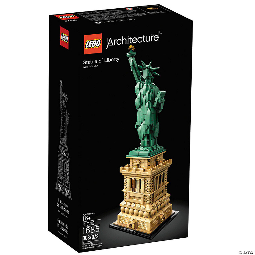 LEGO&lt;sup&gt;&amp;#174;&lt;/sup&gt; Architecture Statue of Liberty Model Building Set 21042 Image