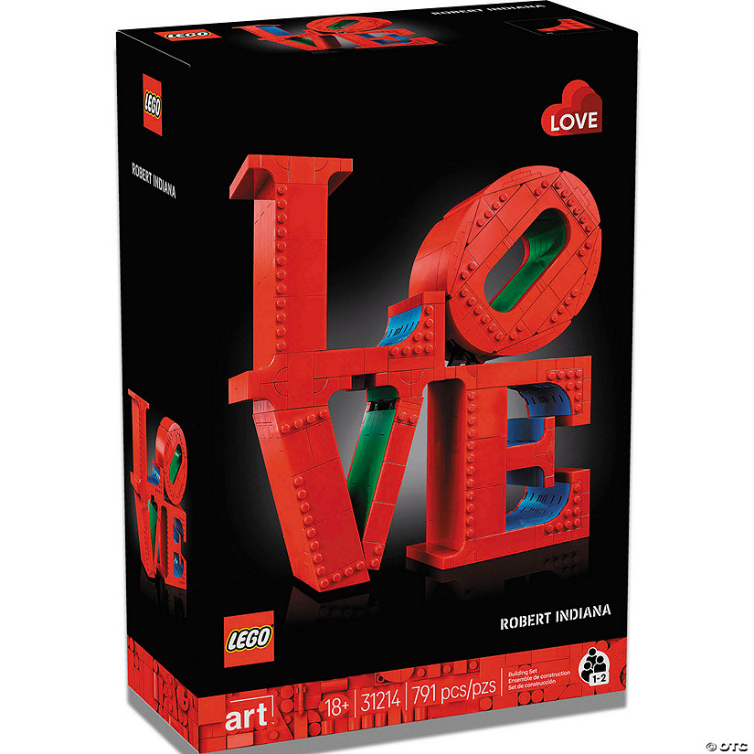 LEGO&lt;sup&gt;&amp;#174;&lt;/sup&gt; Art LOVE Collectible Building Set 31214 Image
